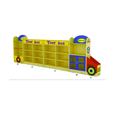 巴士造型玩具柜